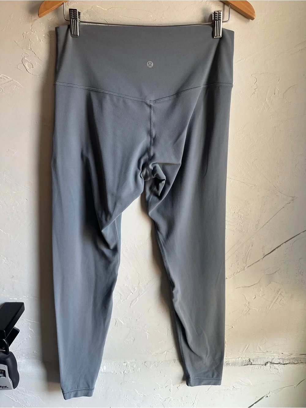 Lululemon Align Leggings Blue Gray Yoga Pilates Athleisure Clean Girl 28” Sz 12